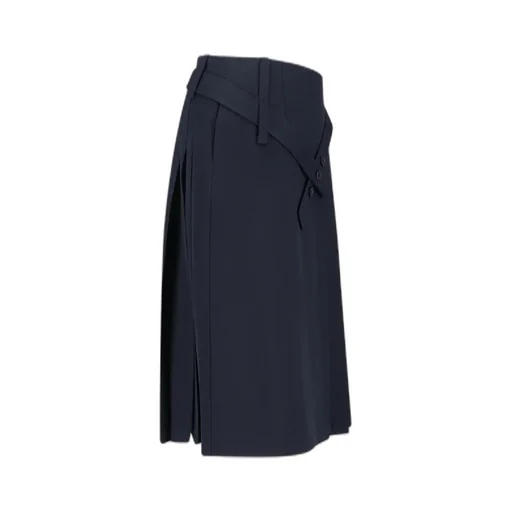 Pleated Midi Skirt