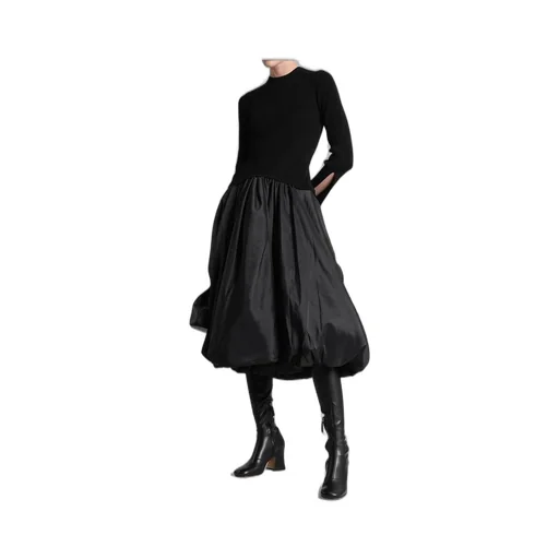Balloon Hem Dress