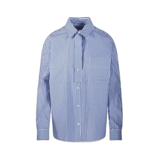 Striped Button-Down Shirt