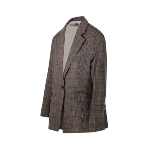 Checked Blazer