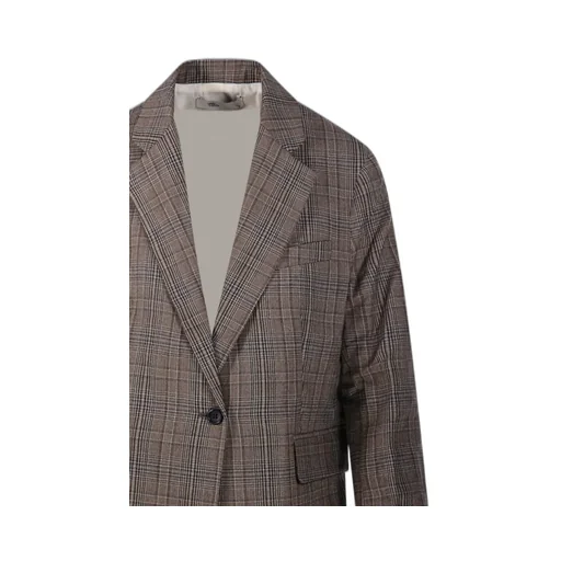 Checked Blazer