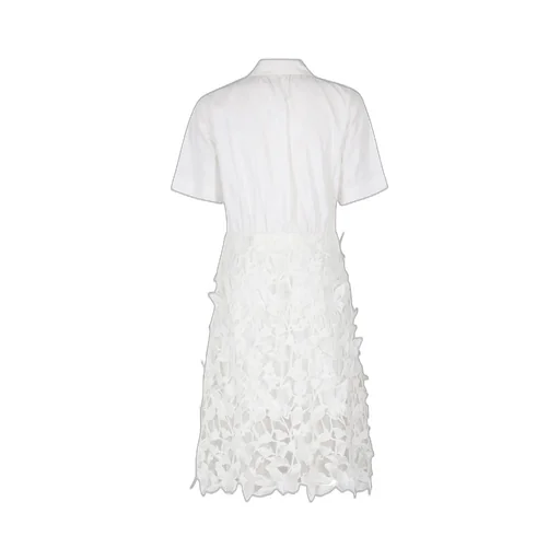 Shirt Dress With Butterfly Appliqué
