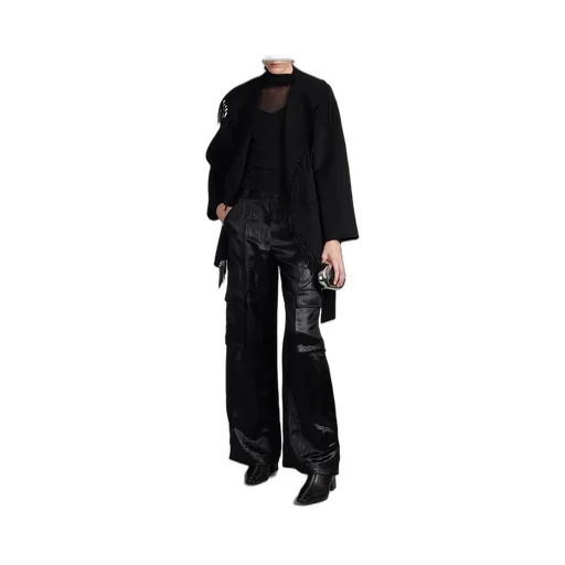 Fringed Wrap Jacket