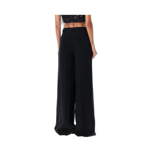 Wide-Leg Tailored Trousers