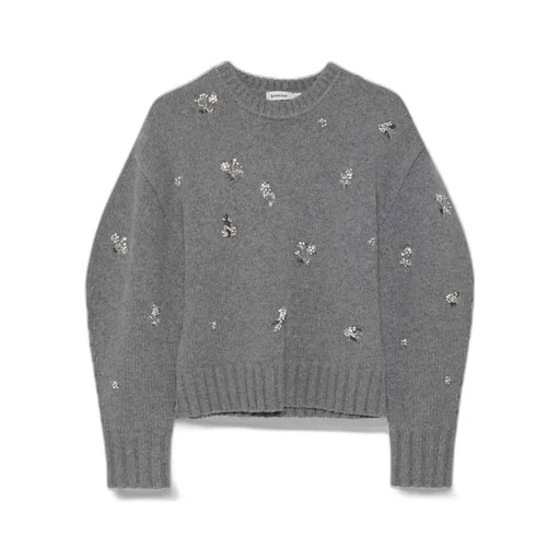 Embellished Crewneck Sweater