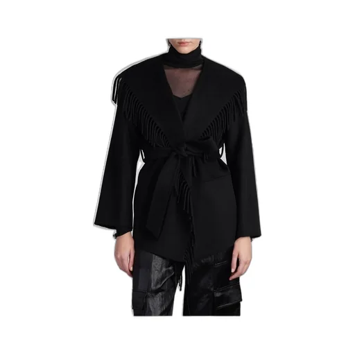 Fringed Wrap Jacket