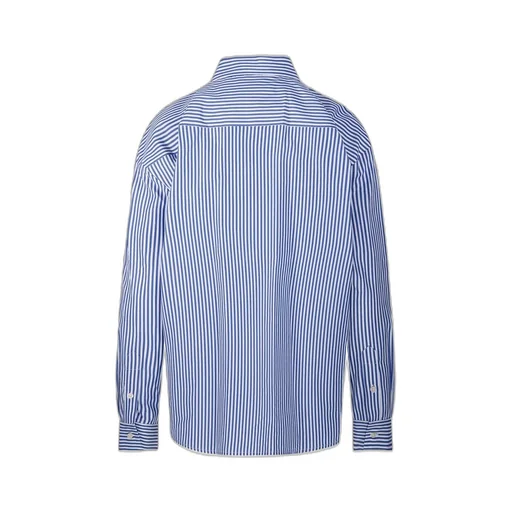 Striped Button-Down Shirt