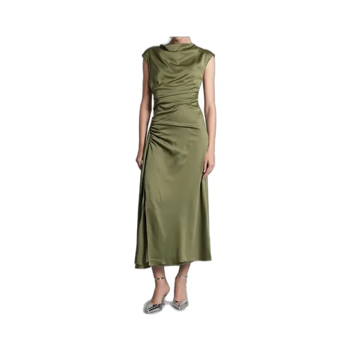 Draped Midi Dress