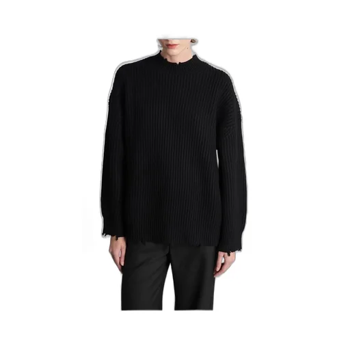 Ribbed Mock Neck Sweater