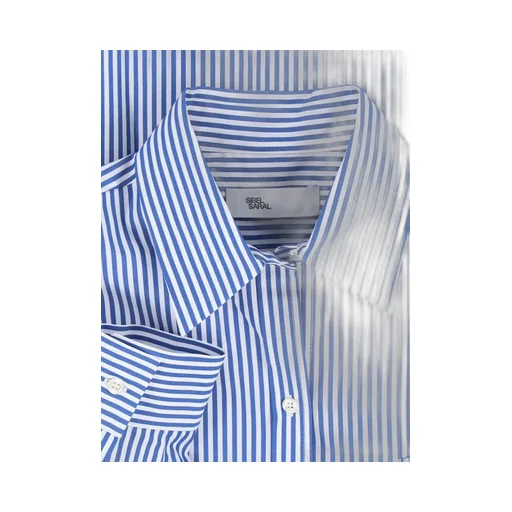 Striped Shirt With Print I'm Ny