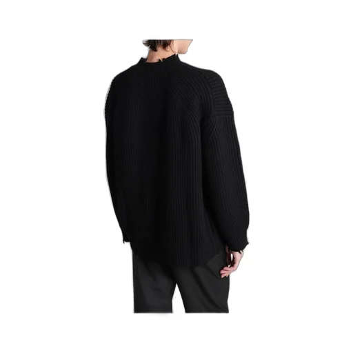 Ribbed Mock Neck Sweater