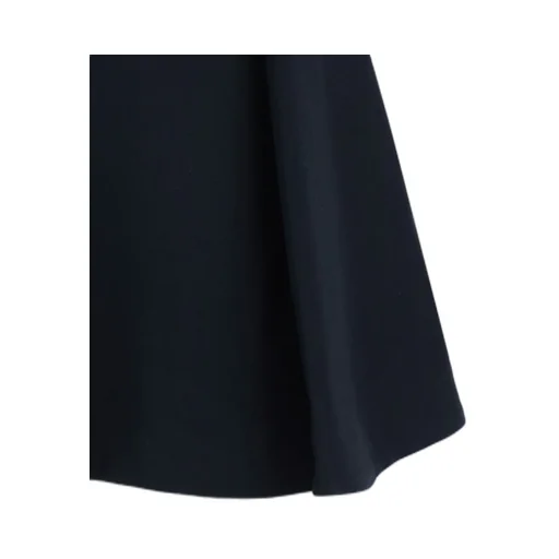 Off-The-Shoulder Mini Dress With Pleated Hem
