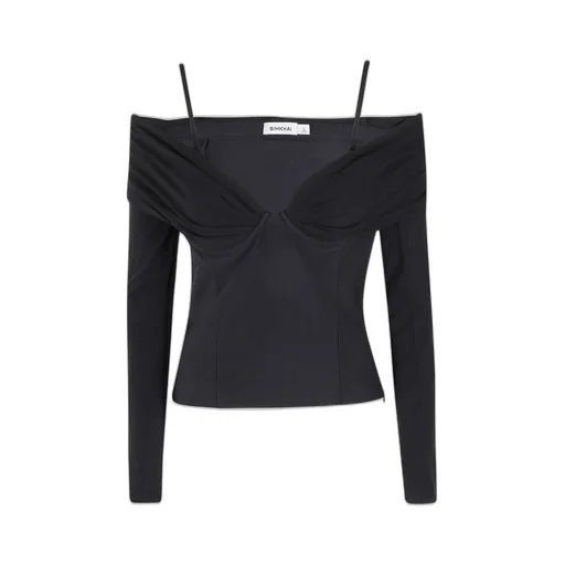 Off-The-Shoulder Draped Top