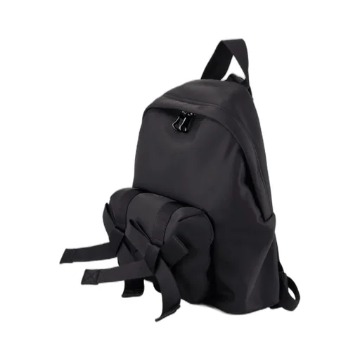 Backpack With Pearl-Embellished Straps