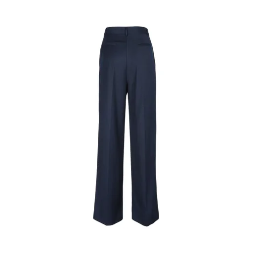 Pleated Wide-Leg Trousers