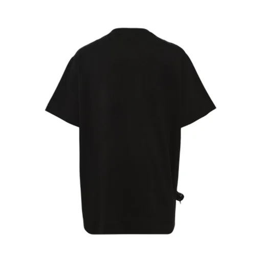 T-Shirt With Lace-Up Detail