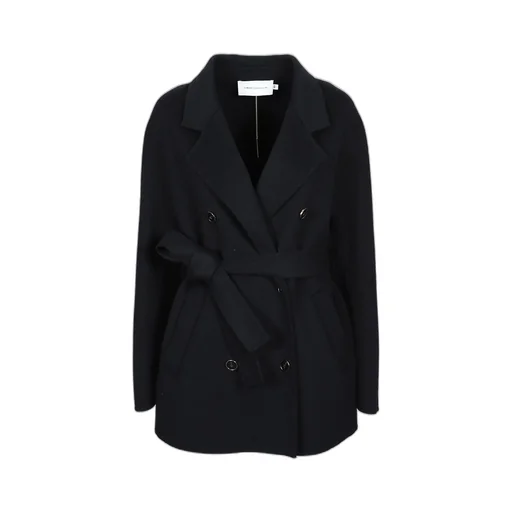 Double-Breasted Wool Coat