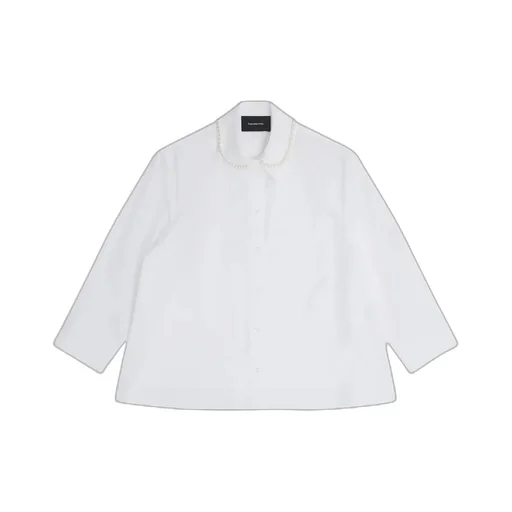 Shirt With Pearl Embellishment