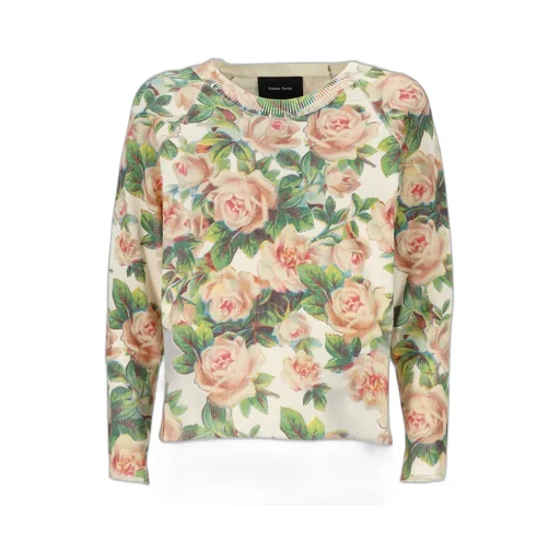 Floral Print Sweater