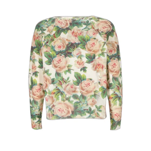 Floral Print Sweater