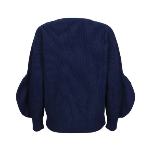 Sweater With Balloon Sleeves