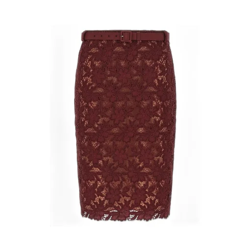 Lace Pencil Skirt