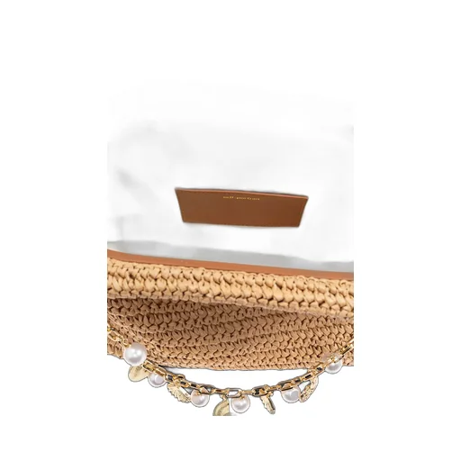 Woven Raffia Clutch