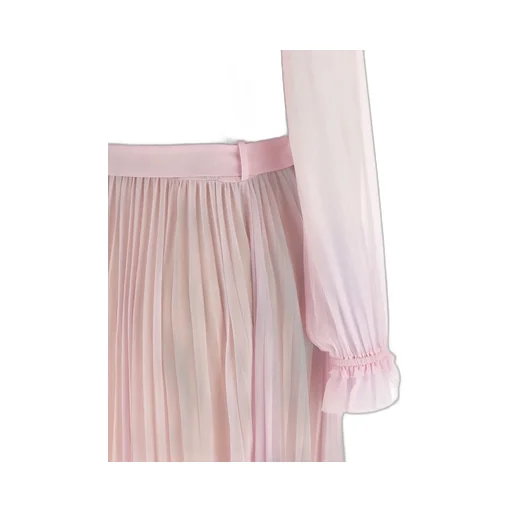 Pleated Midi Dress