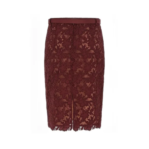 Lace Pencil Skirt