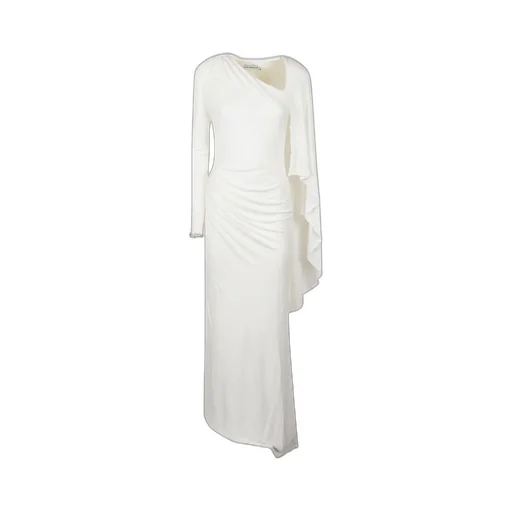 Asymmetric Drape Gown