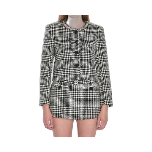 Tweed Jacket And Skirt Set