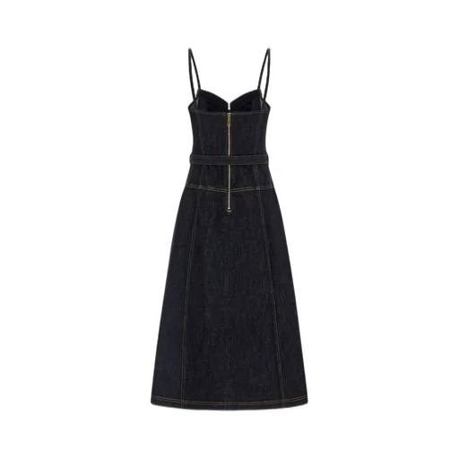 Denim Bustier Dress