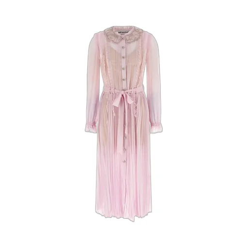 Pleated Midi Dress