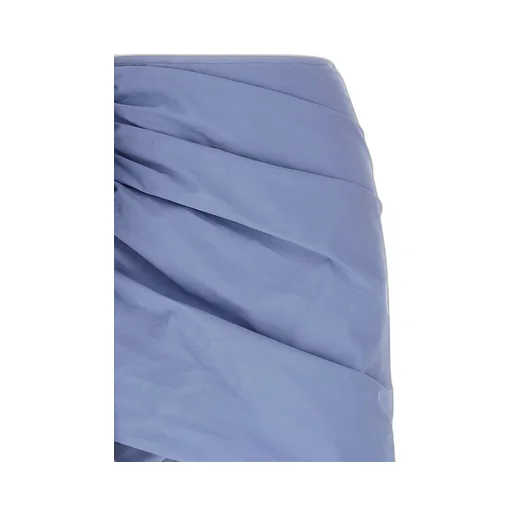 Draped Mini Skirt