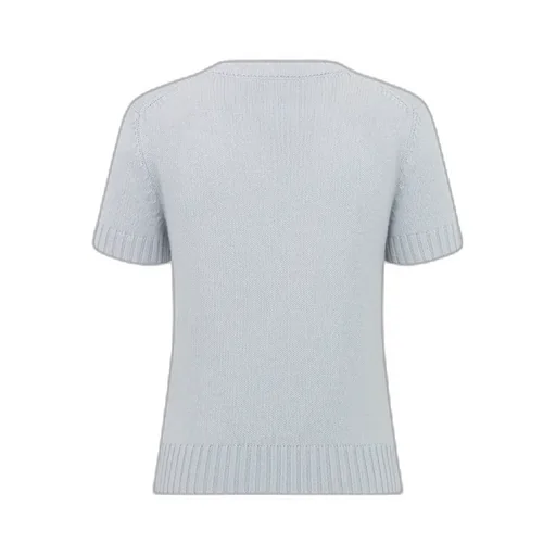Short-Sleeved Sweater With Christian Dior Signature