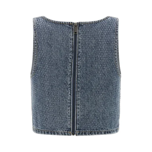 Denim Crop Top