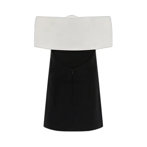 Off-The-Shoulder Mini Dress With Bow Detail