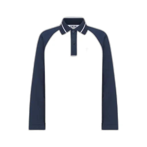 Long-Sleeved Polo Shirt