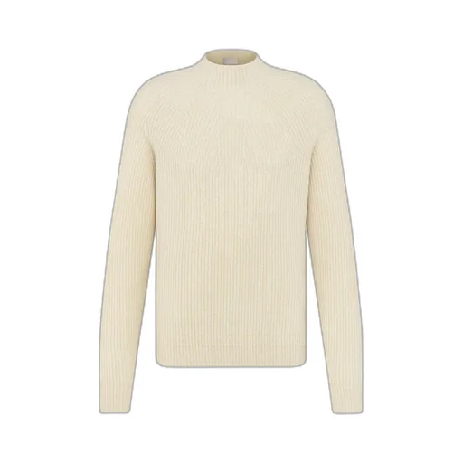 Mock Neck Ribbed Sweater