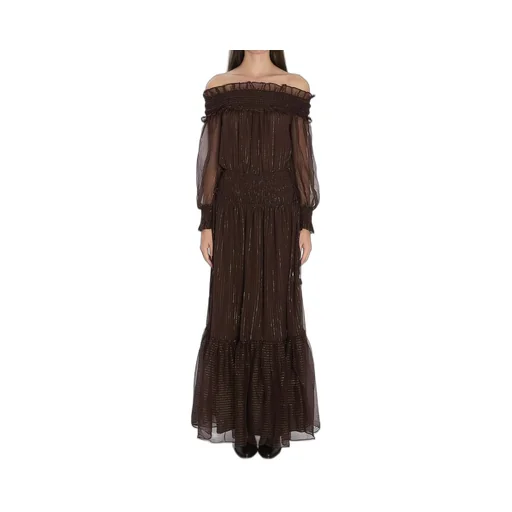 Off-The-Shoulder Maxi Dress