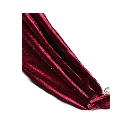 Velvet Strapless Gown