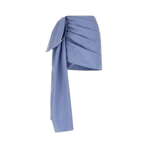 Draped Mini Skirt