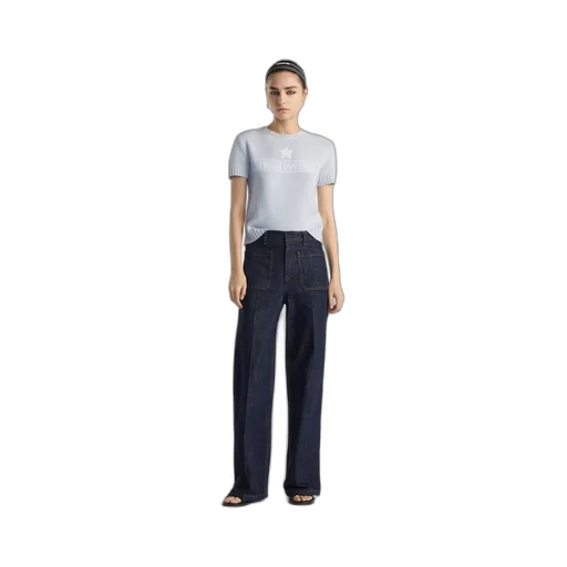 Short-Sleeved Sweater With Christian Dior Signature