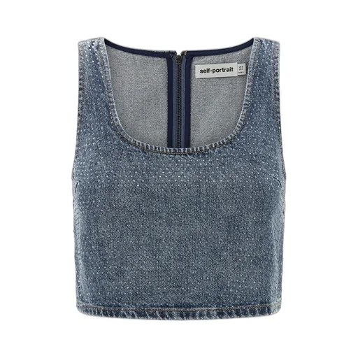 Denim Crop Top