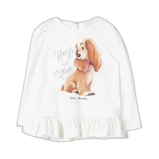 Monnalisa Lady And The Tramp Maxi T-Shirt