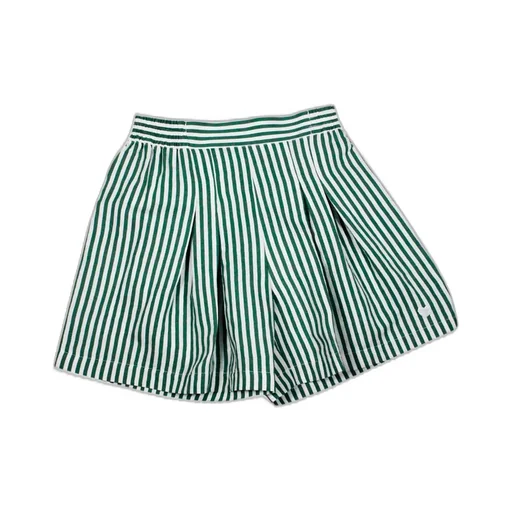 Monnalisa High-Waist Striped Fitted Shorts