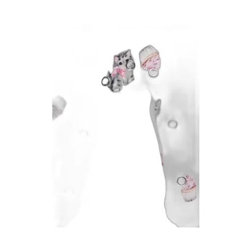 Monnalisa Allover Graphic Printed Onesie