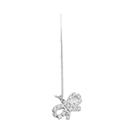 Bow Pendant Necklace