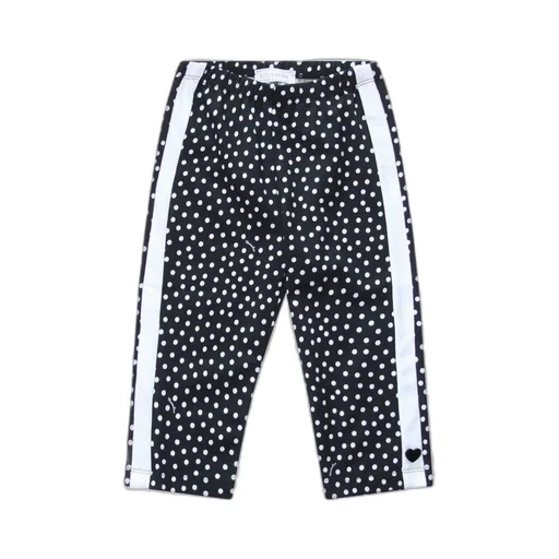 Monnalisa Polka-Dot Printed Elasticated Waistband Leggings