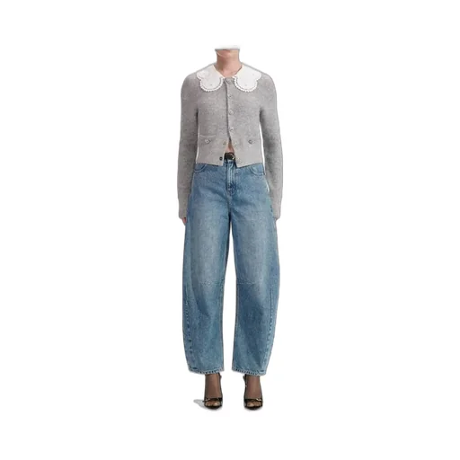 Cardigan With Peter Pan Collar